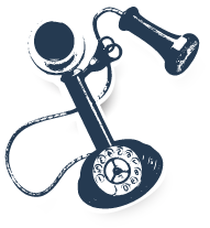Illustration d’un téléphone à cadran